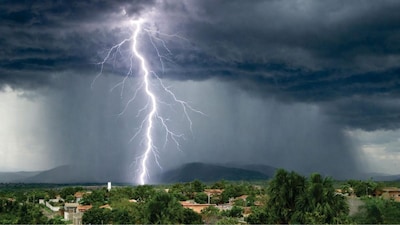 The Meteorological Department has forecast that thunderstorms are likely in many parts of the state from today to April 5.
