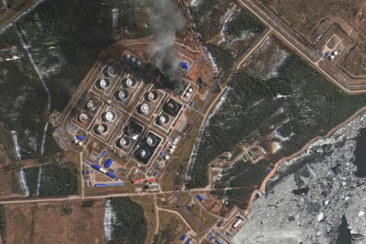 Russia Shoots Down 19 Ukrainian Drones, Debris Damages Oil Pipeline Near Primorsk Port