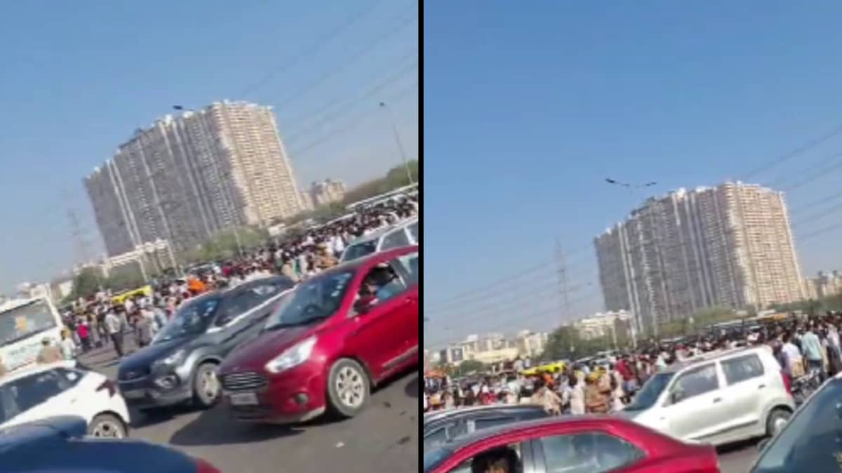 Traffic Alert, Helpline Number Issued After Labour Union Protest In Noida | Check Routes To Avoid