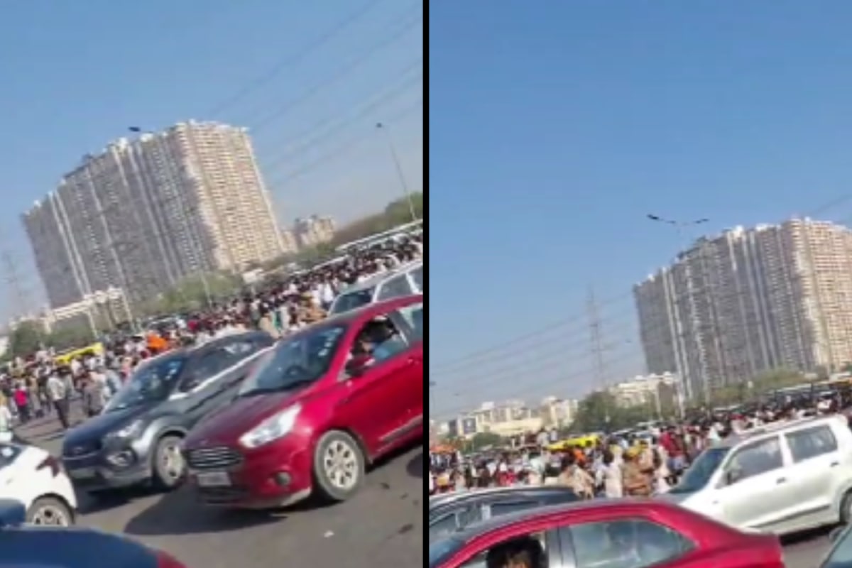 Traffic Advisory, Helpline Number Issued After Labour Union Protest In Noida | Check Routes To Avoid