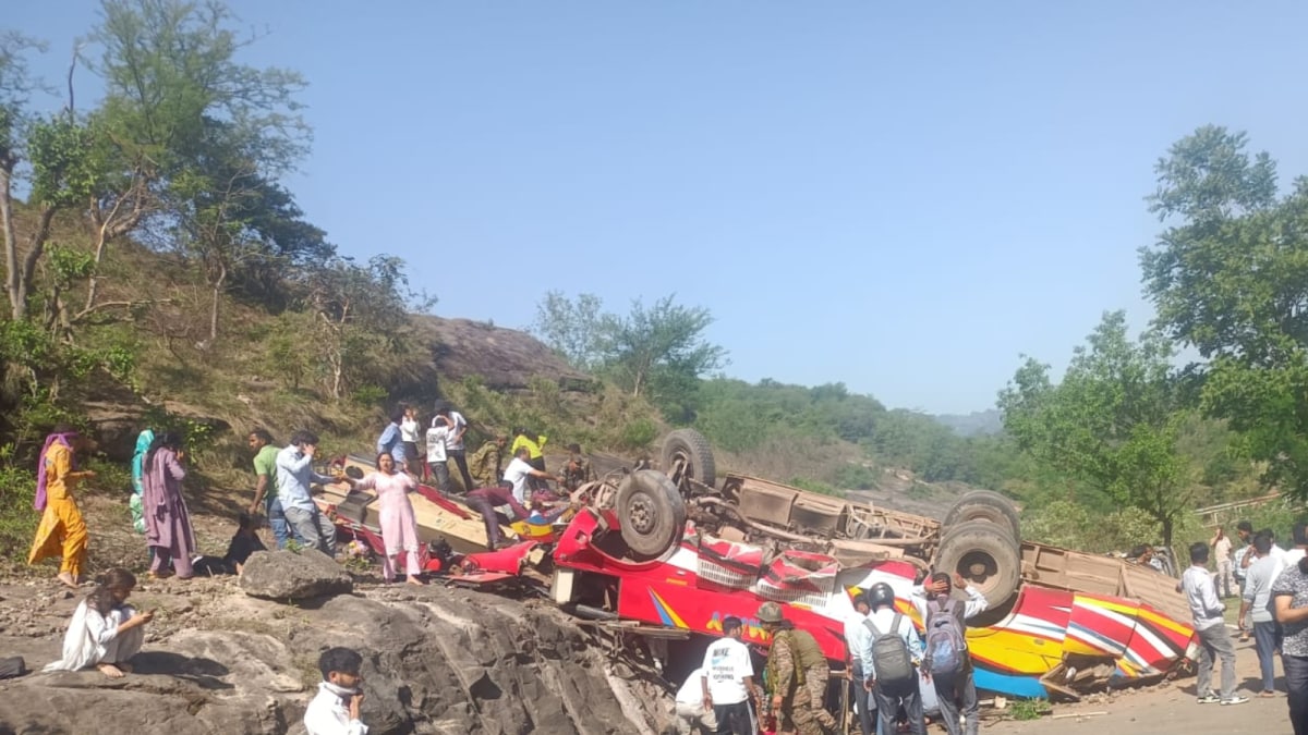 Nine Killed, Several Injured After Bus Turns Turtle In J&K's Udhampur