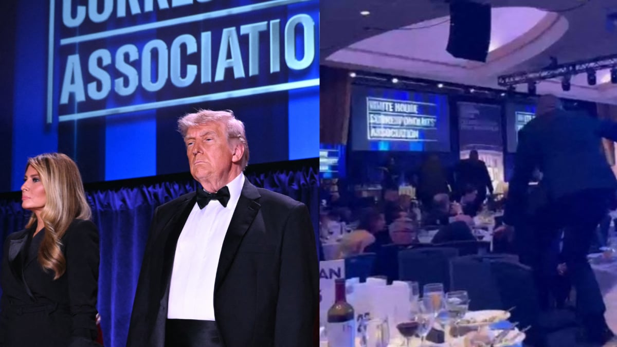 Trump Dinner Shooting Live Updates: US President To Speak After White House Correspondents' Dinner Shooting Incident