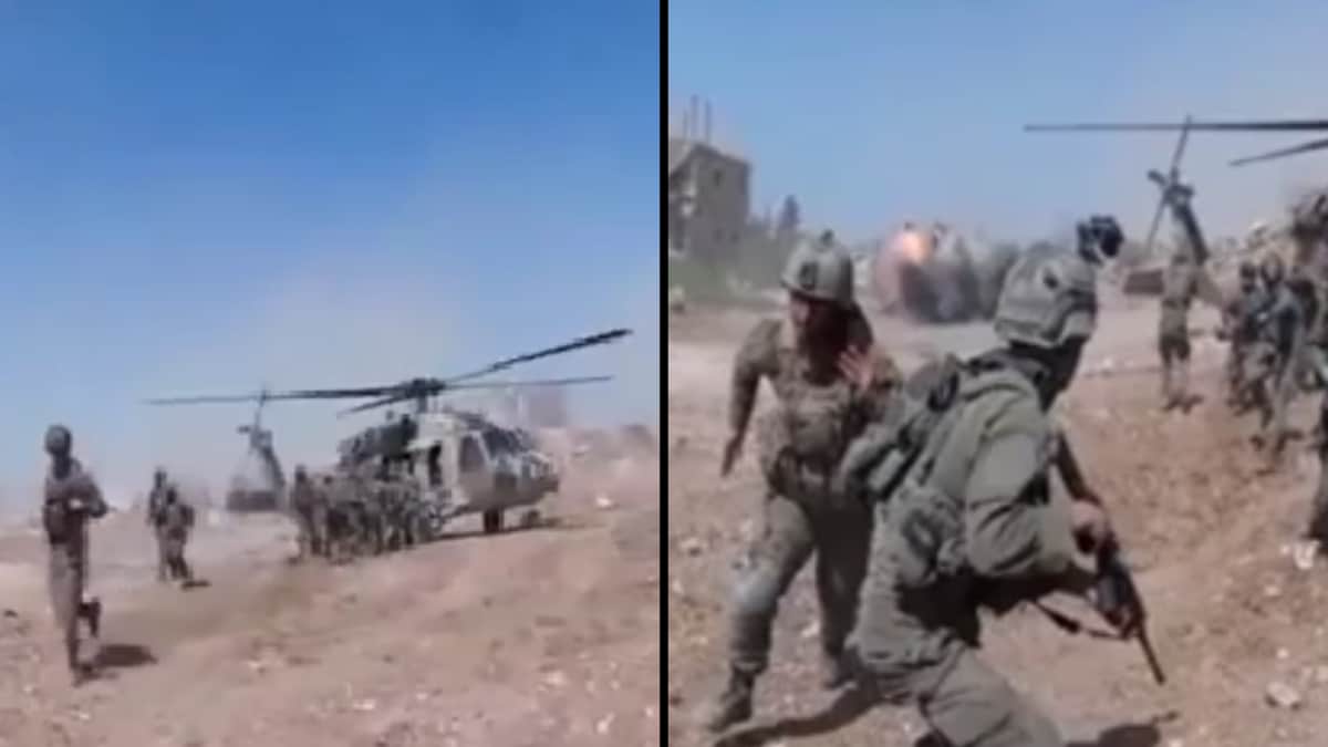 Dramatic Video Shows Drone Exploding Near Israeli Troops During Rescue Mission In Lebanon