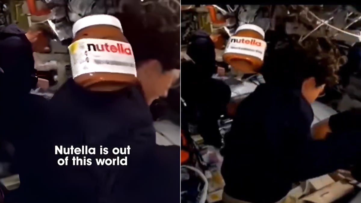 Nutella In Space? Floating Jar Accidentally Becomes The Star Of Artemis II In NASA Livestream, Sparks Viral Frenzy