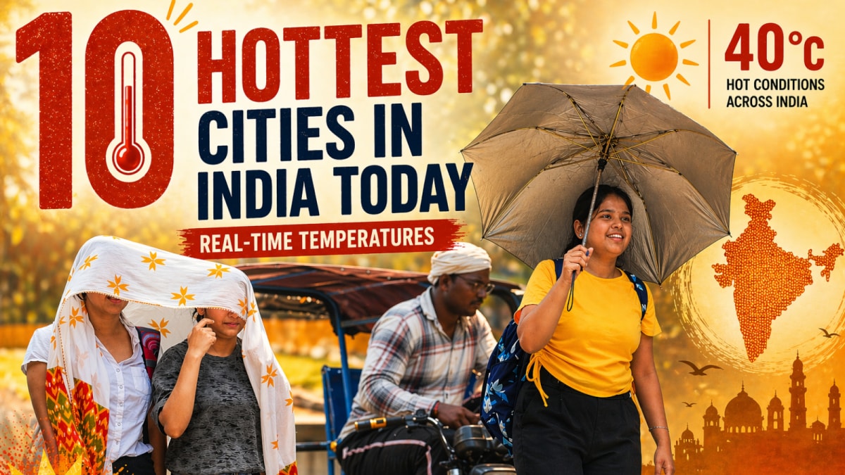 Hotter Than Delhi, Hyderabad? India’s Top 10 Hottest Cities Today