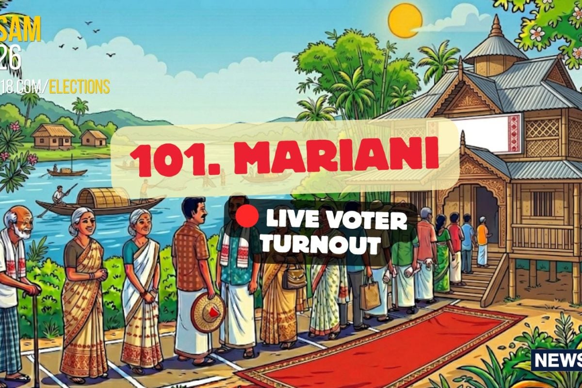 18.97% Voter Turnout At Mariani Assembly Constituency Till 9:00AM