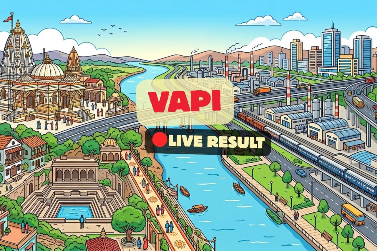 Vapi Election Result 2026 LIVE: BJP 37, INC 11, AAP 0 - Full List of Winners | Elections News - News18 Vapi Election Result 2026 LIVE: BJP 37, INC 11, AAP 0 - Full List of Winners | Elections News - News18