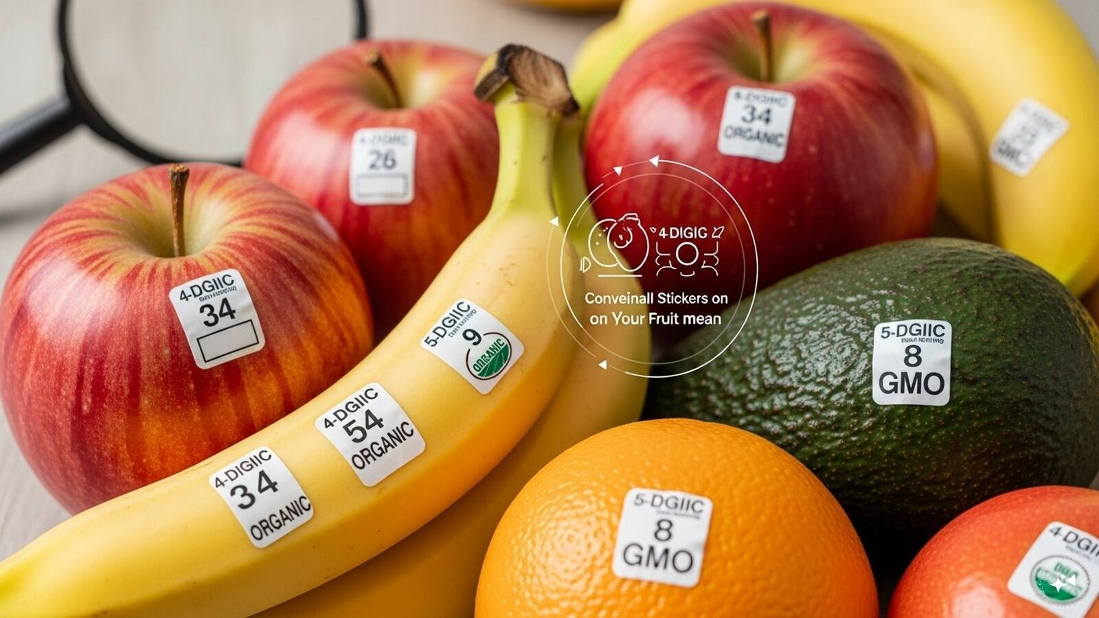 Decode Your Diet What the Small Stickers on Your Fruit Really Mean for Your Health