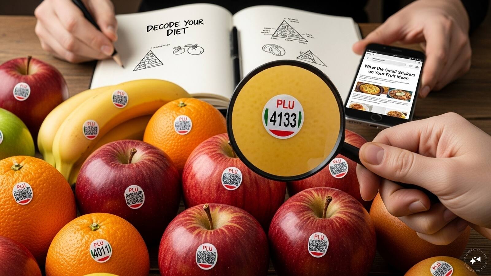 Decode Your Diet What the Small Stickers on Your Fruit Really Mean for Your Health