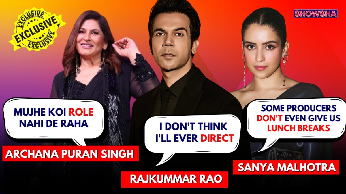 Rajkummar Rao, Sanya Malhotra, Archana Puran Singh Exclusive: Toaster ...