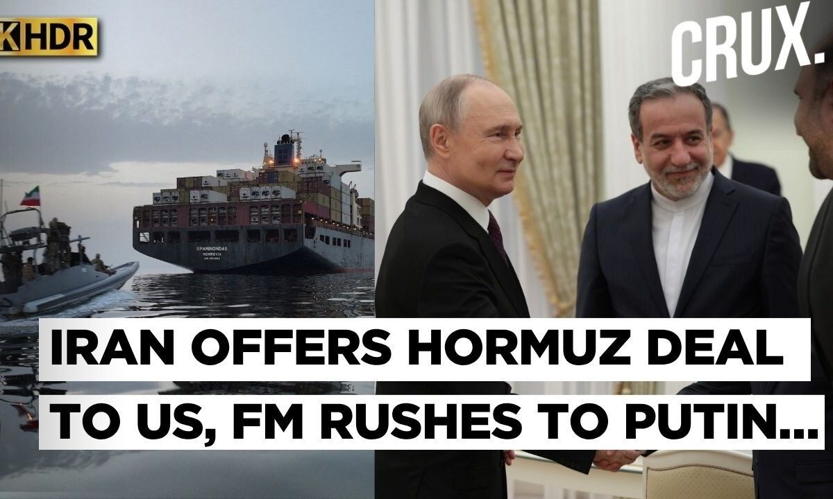 Iran Offers 'Phased' Deal on Hormuz, Nuclear Talks; Araghchi to Meet Putin, Trump Says ‘Call US" |4K