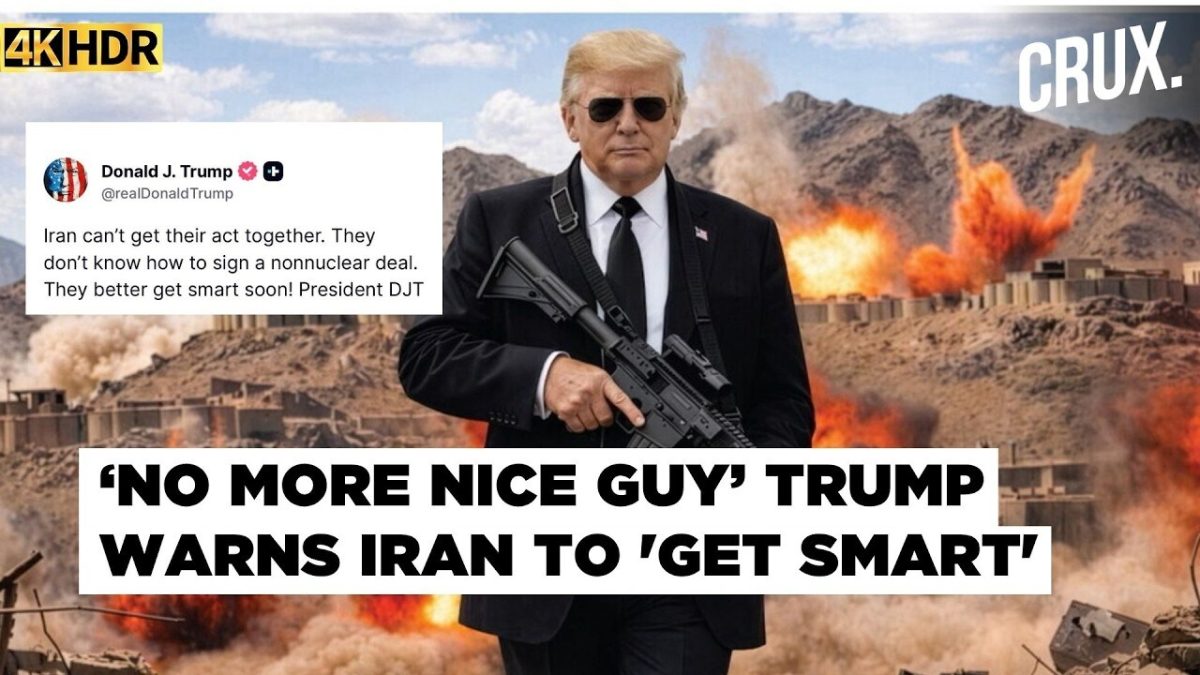 Trump Brandishes Gun in New Warning to Iran, Says Tehran Must ‘Get Smart’ on Nuclear Deal | 4K