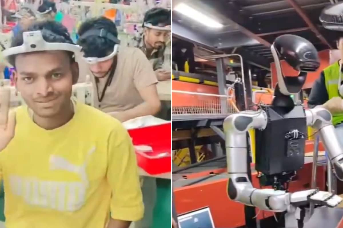 Cameras On Their Heads While They Work? Viral Factory Videos From India Trigger Automation Panic Online