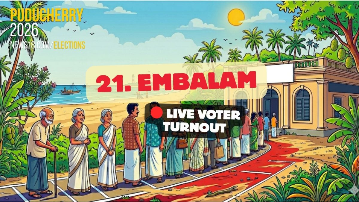 93.15% Voter Turnout At Embalam Assembly Constituency Till 7PM ...
