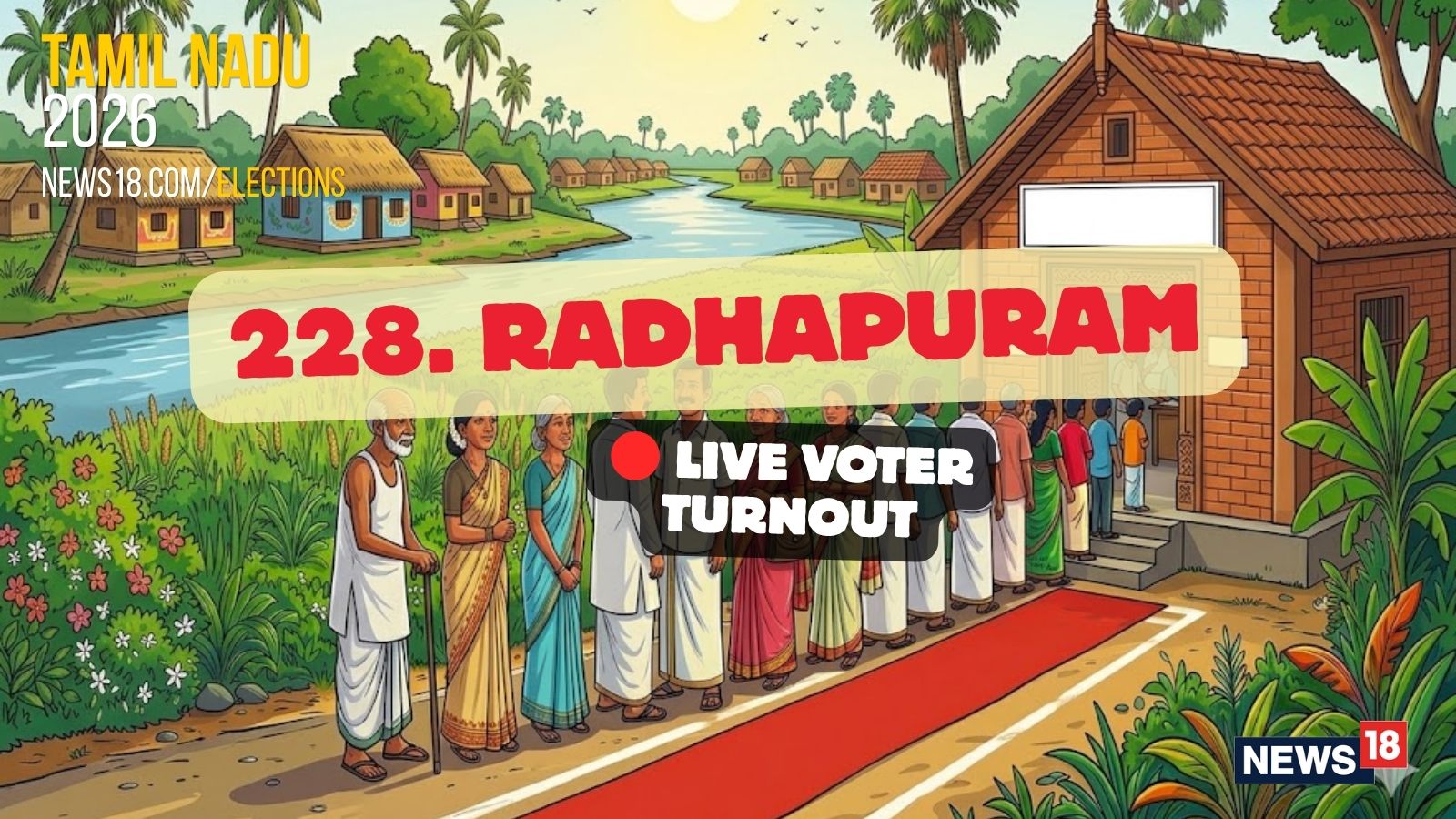 79.42 Per Cent Voter Turnout At Radhapuram Assembly Constituency Till 7 ...