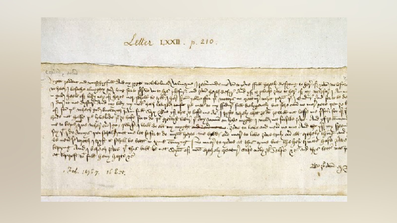 540-Year-Old Love Letter From England Shows Timeless Love Vs Money Dilemma