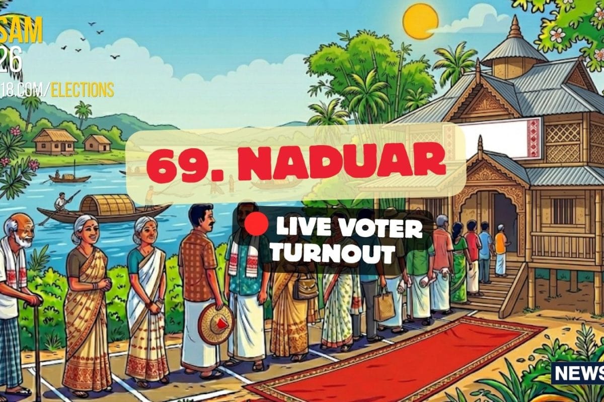18.13% Voter Turnout At Naduar Assembly Constituency Till 9:00AM