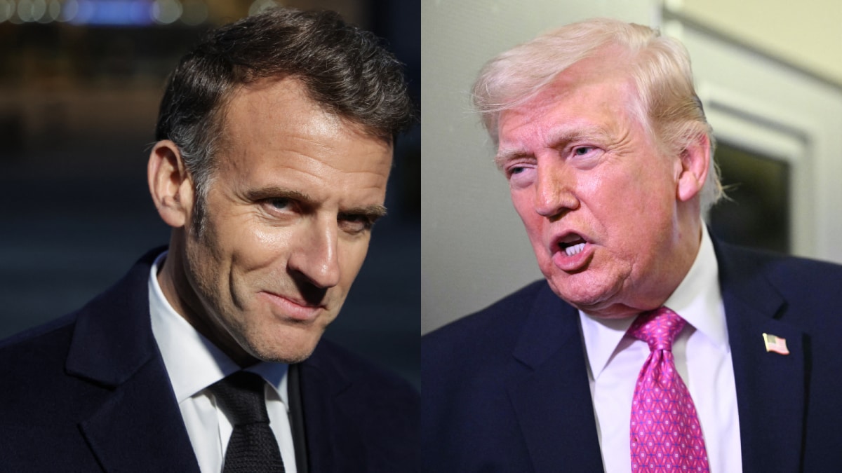 Macron Hits Back At Trump's 'Wife Beats Him' Remark: 'He Talks Too Much’