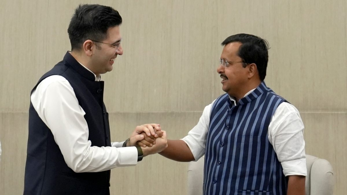 AAP In Arms Against BJP: Kejriwal Calls Raghav Chadha’s Exit ‘Operation Lotus’? What Is It?