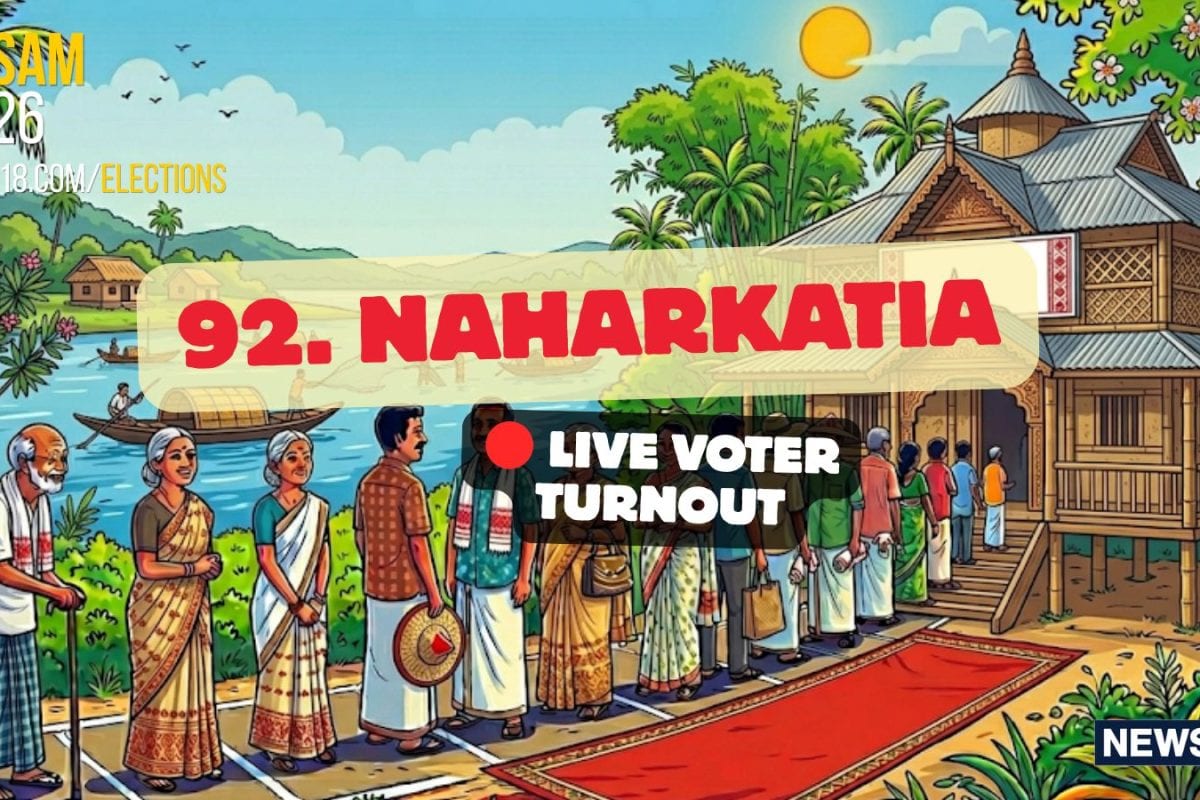 17.91% Voter Turnout At Naharkatia Assembly Constituency Till 9:00AM