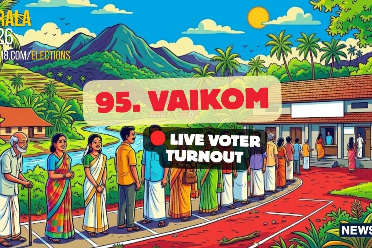 17.35% Voter Turnout At Vaikom Assembly Constituency Till 9:00AM