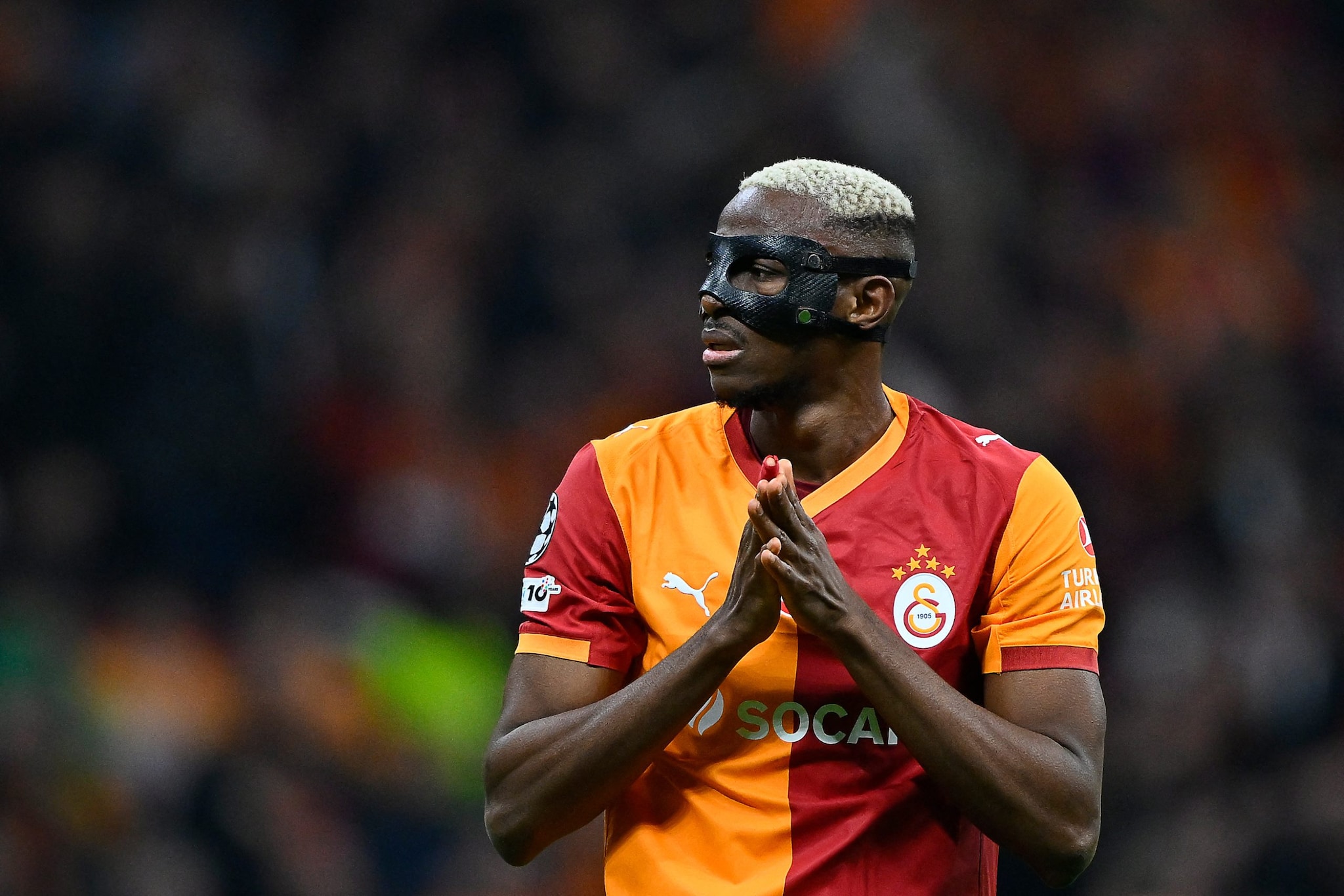 Galatasaray's Victor Osimhen didn't make the cut either as Nigeria fell to an unexpected DR Congo side in the CAF Playoff (AFP)