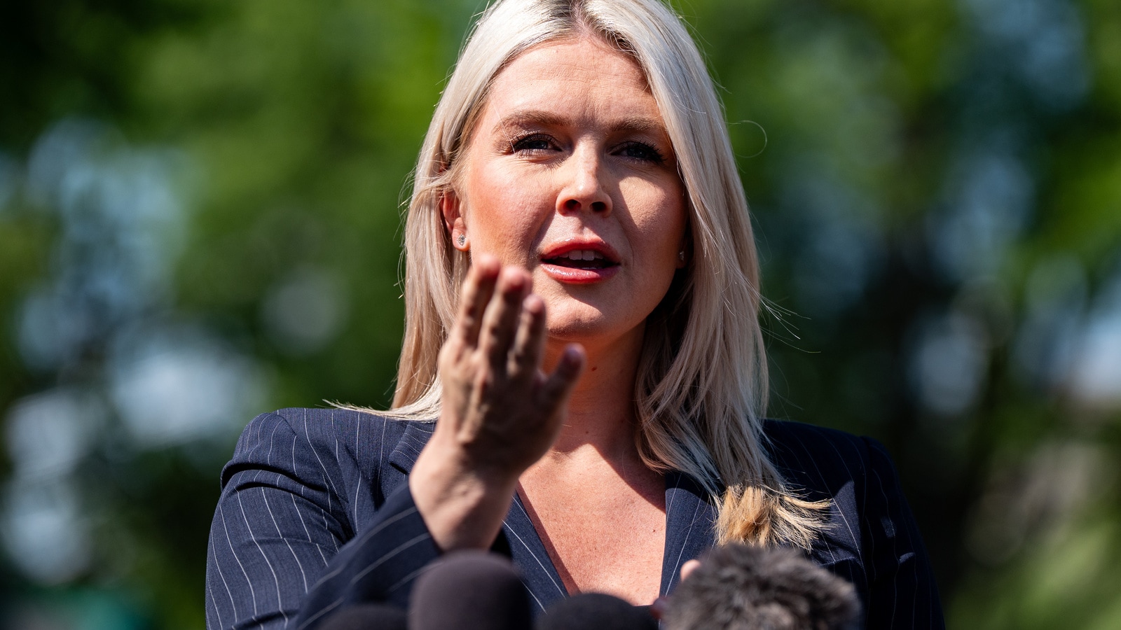 'Trump Will Dictate Timeline': White House Press Secretary On Iran War