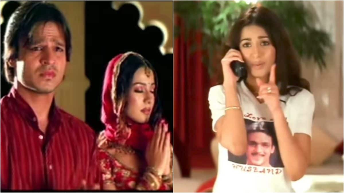 Amrita Rao smiling during a promotional shoot for Masti