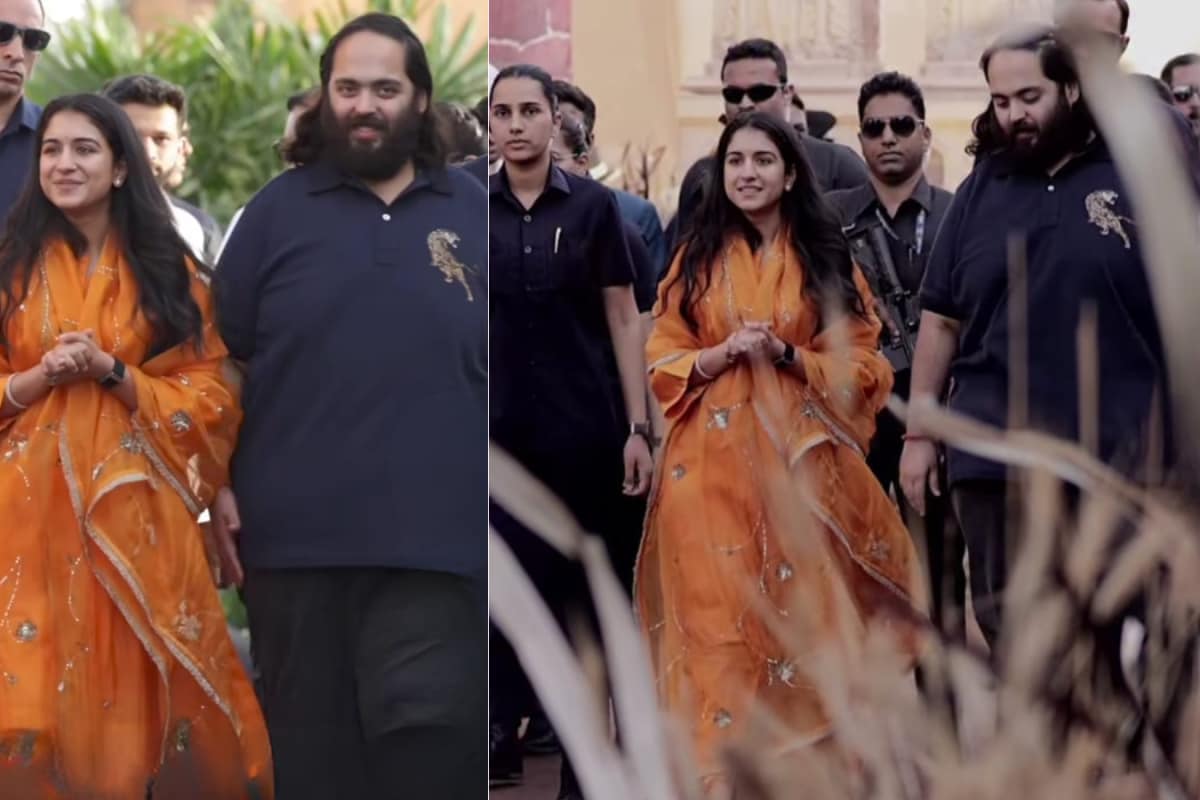 Anant Amabani’s Tiger Motif Tshirt Steals Hearts As He Celebrates Birthday With Radhika Merchant Ambani In Tow