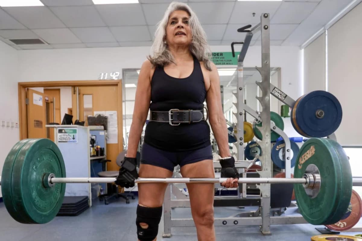 Defying The Odds: How A 70-Year-Old Retired Teacher Beat Osteoporosis To Become A Professional Powerlifter