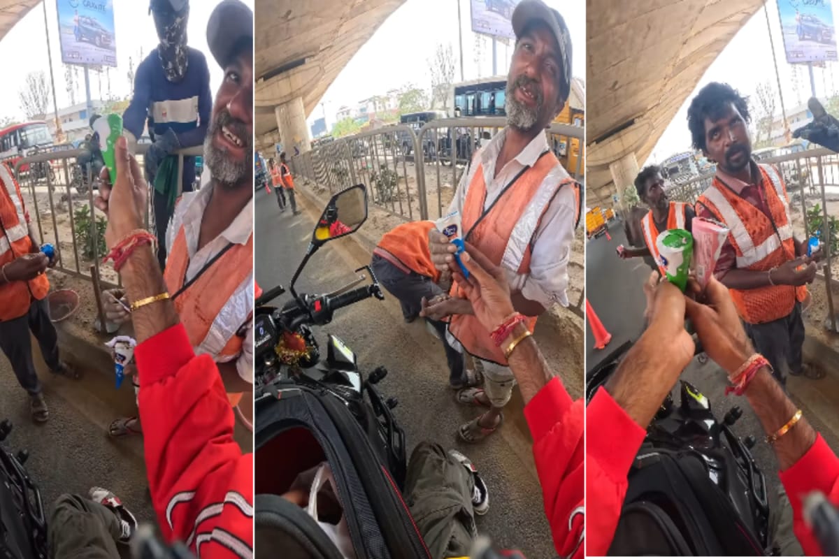 'Ice Cream Beka Anna': Bengaluru Man's Sweet Giveaway To Labourers In Scorching Heat Melts Hearts Online
