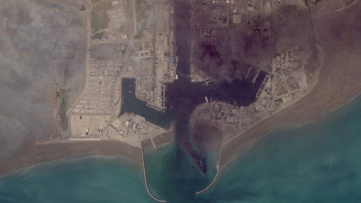 Satellite Images Show Ships Ablaze, Damage At Iran’s Bandar Abbas Port, Parchin Army Base