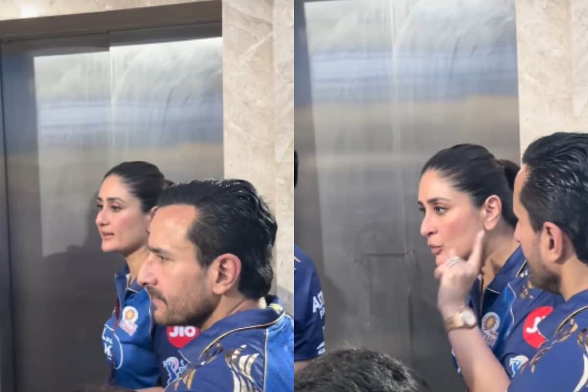 Kareena Kapoor Loses Cool Amid Crowd Chaos At IPL Match With Saif Ali Khan And Kids | Watch