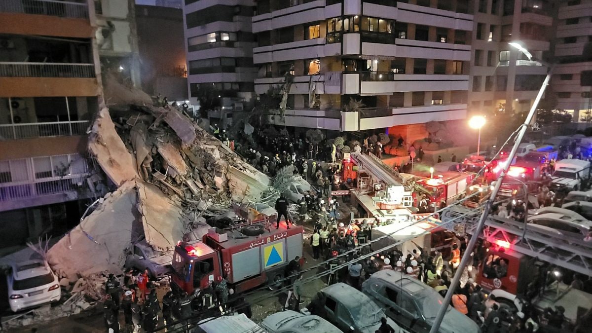 On Camera: Israeli Strike Hits Beirut High-rise, Smoke Engulfs City After US-Iran Ceasefire