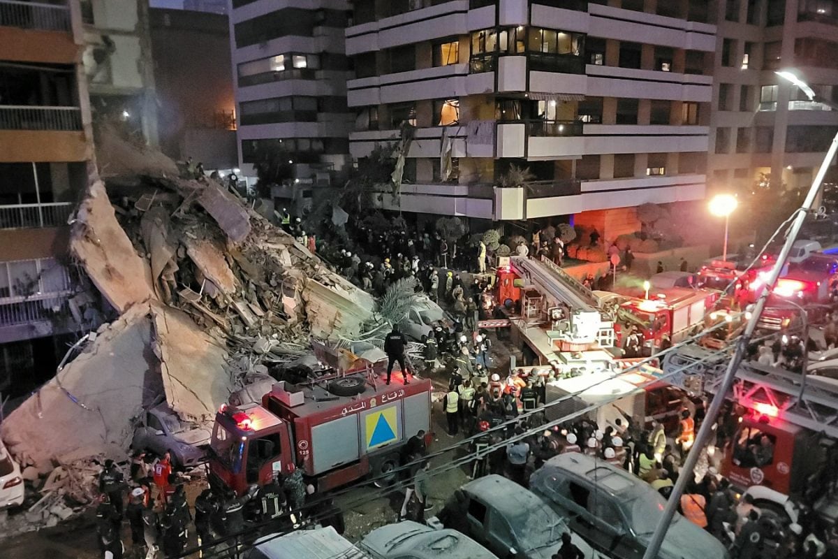 On Camera: Israeli Strike Hits Beirut High-rise, Smoke Engulfs City After US-Iran Ceasefire