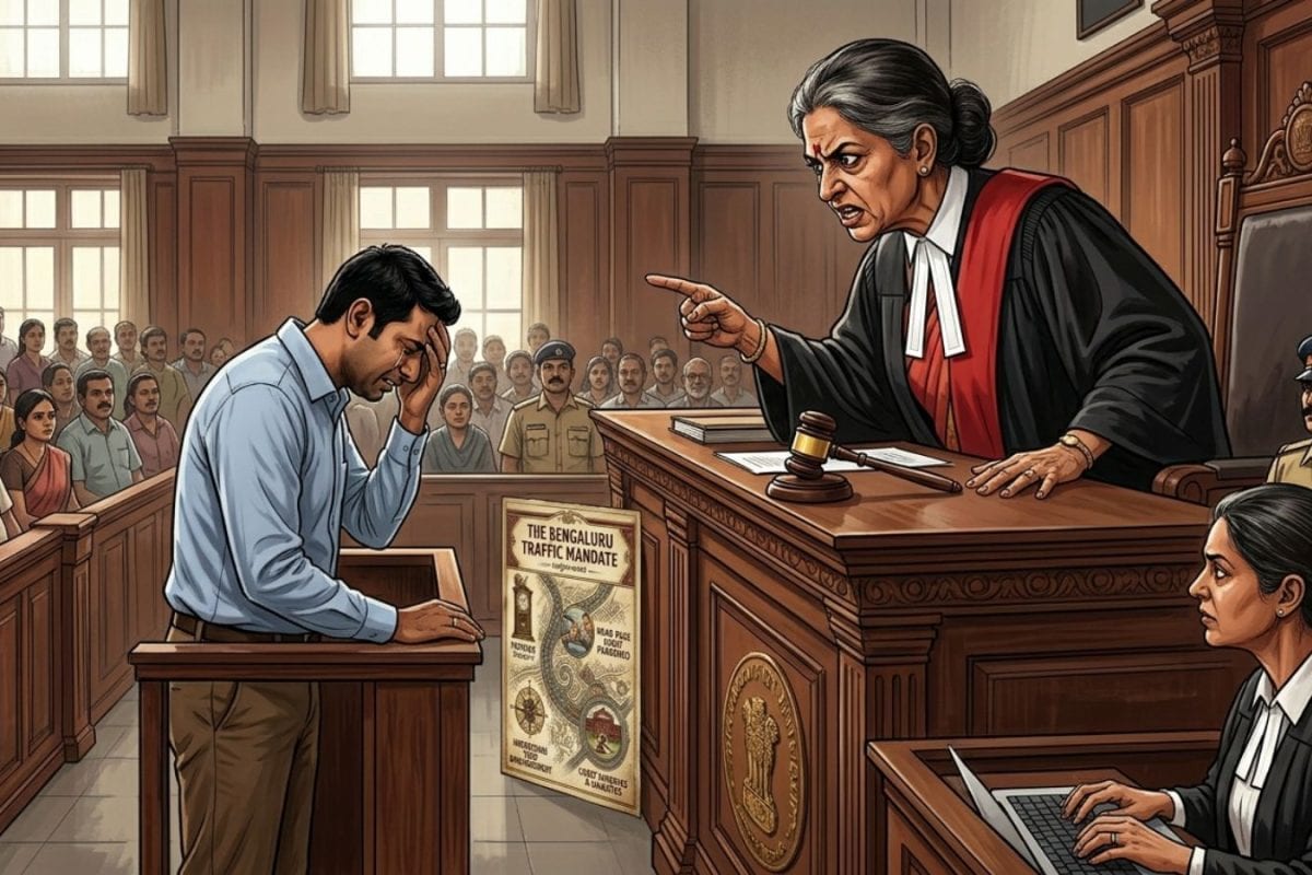 'Bengaluru Traffic Will Teach You Patience': Techie Withdraws Plea After Judge's Road Rage Rap