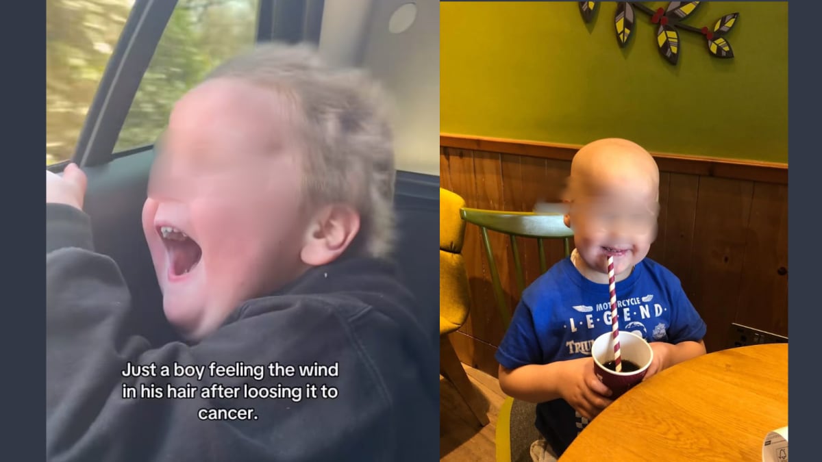 Wind‑kissed Triumph: Young Cancer Survivor Lewie’s Joyful Moment Captivates Millions