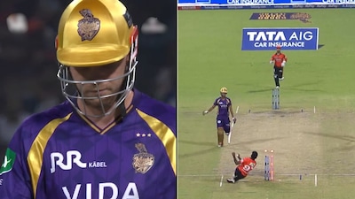 Cameron Green gets run out in a bizarre fashion