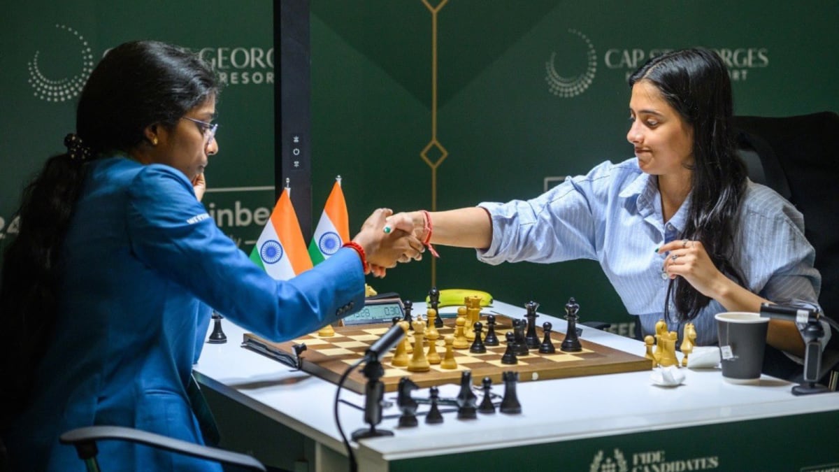 R Vaishali Surpasses Divya Deshmukh to Lead Women’s Candidates as Sindarov Stands Firm at the Top of the Open Field