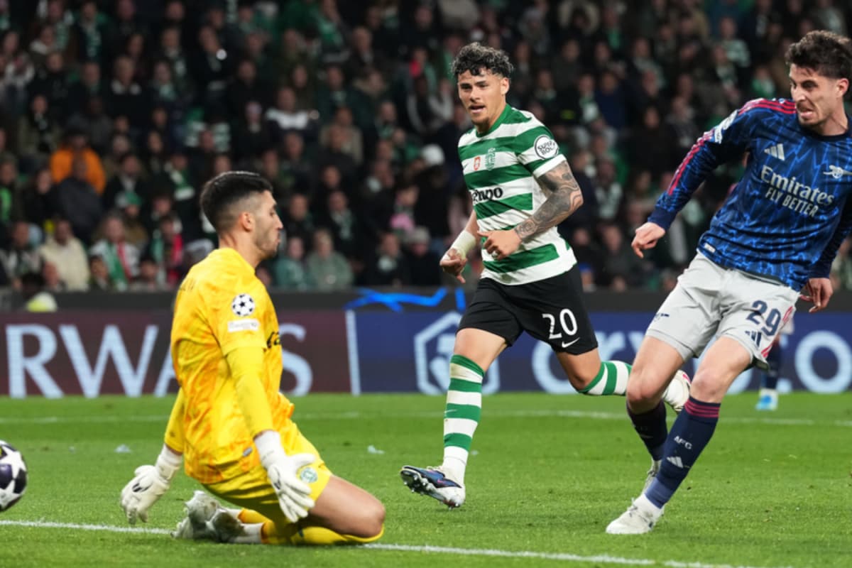 UEFA Champions League: Havertz Strikes Late As Arsenal Steal 1-0 Advantage Against Sporting