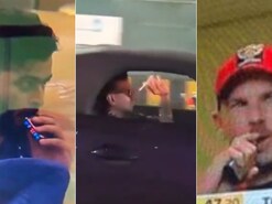 Cricketers Caught Smoking On Camera