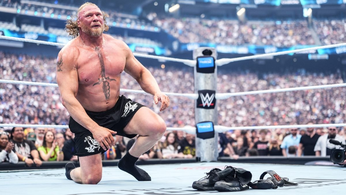 Brock Lesnar Walks Away? The Beast's Muted Exit Headlines WrestleMania Night 2