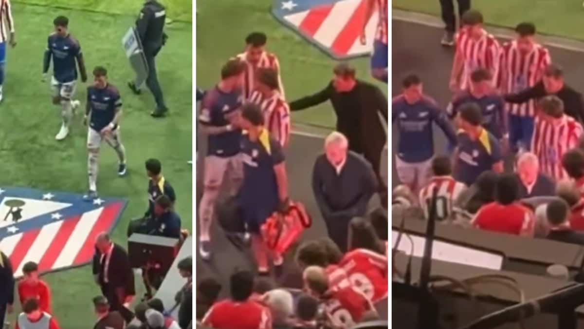 Huge Drama In Champions League! Diego Simeone 'Attacks' Ben White For Disrespect: Watch