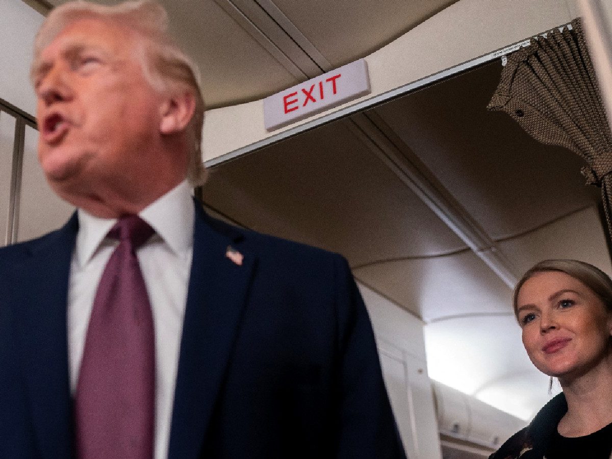Should We Keep Her?' Trump Jokingly Questions If WH Press Secy Leavitt Is Doing A Bad Job | World News - News18 Should We Keep Her?' Trump Jokingly Questions If WH Press Secy Leavitt Is Doing A Bad Job | World News - News18