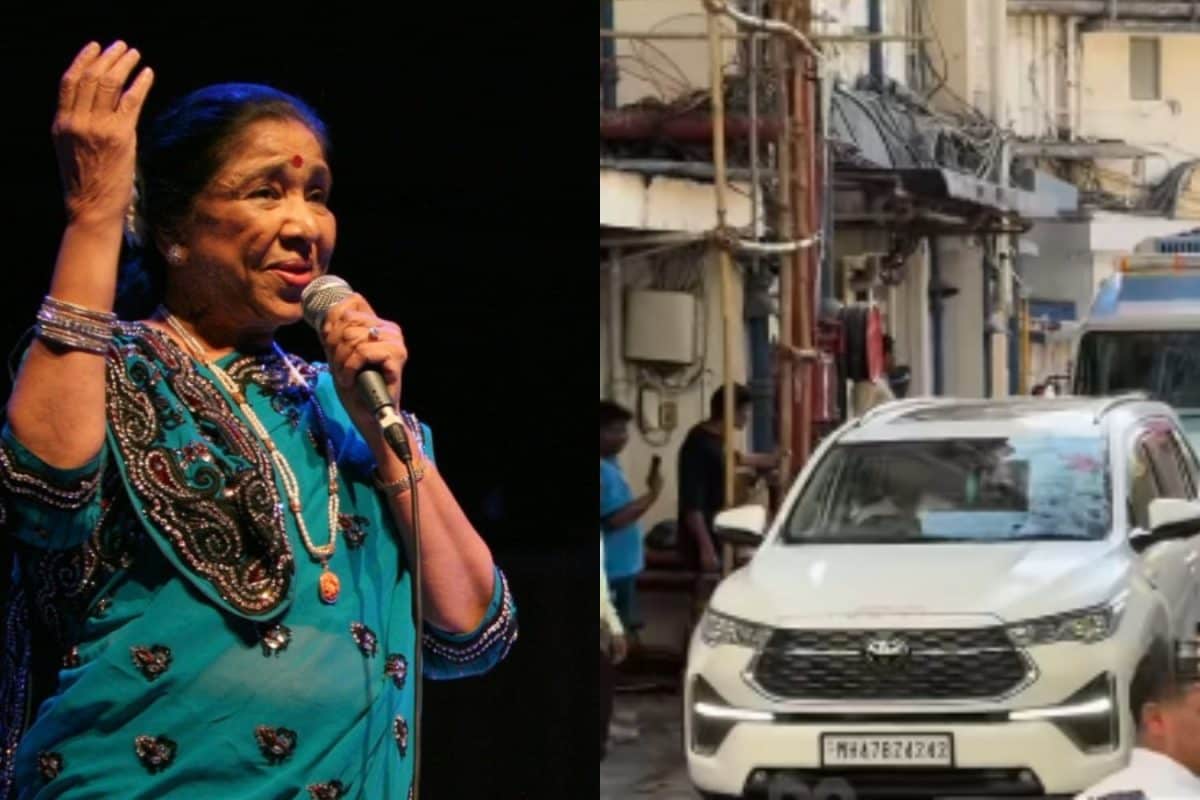 Asha Bhosle Death: Mortal Remains of Legendary Singer Taken To Her Home | Video