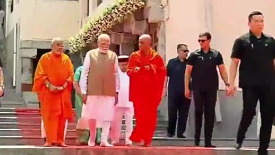 PM Modi Inaugurates Guru Bhairavaikya Mandira Of Adichunchanagiri Math In Karnataka's  Mandya | India News - News18