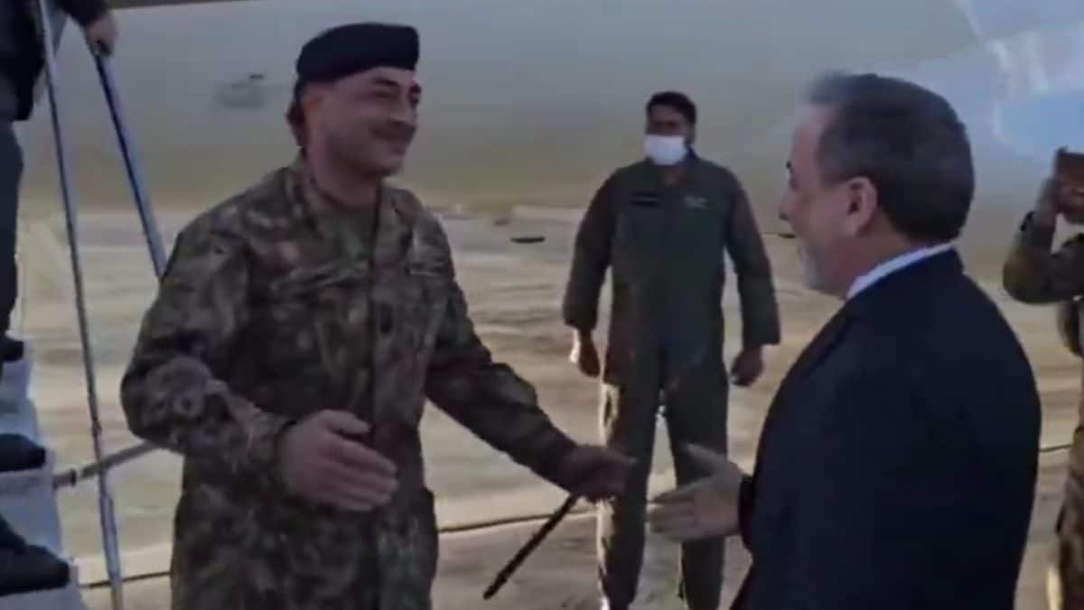 Smiles And Hugs: Iran FM Araghchi 'Delighted' To Welcome Pak Army Chief Munir In Tehran For Key Talks