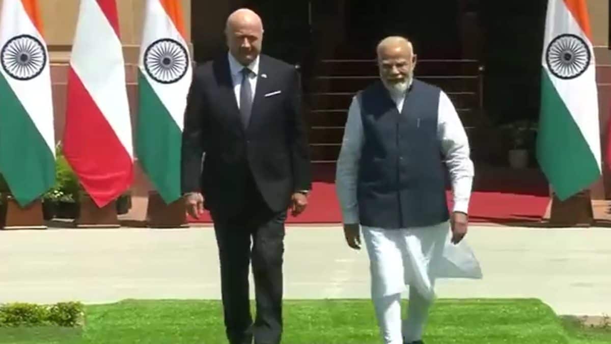 PM Modi Holds Bilateral Talks With Austrian Federal Chancellor, Discusses West Asia Tensions