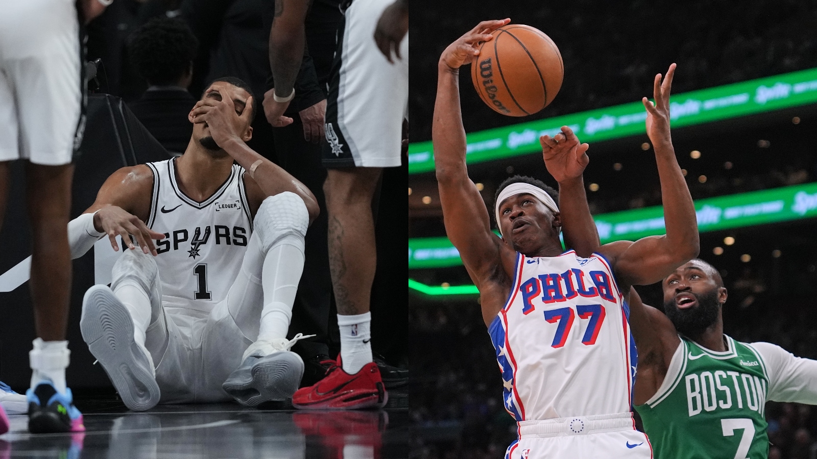 NBA Playoffs: Blazers Capitalise On Wemby Loss, Sixers Respond With Edgecombe's Historic Outing