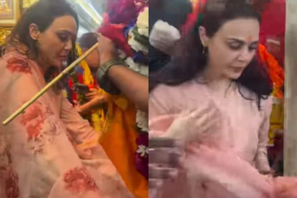 Preity Zinta Visits Hanuman Temple After Punjab Kings Defeat Delhi Capitals In IPL Match | Watch